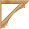 Ekena Millwork Imperial Slat Rough Sawn Outlooker, Western Red Cedar, 8"W x 48"D x 48"H OUT08X48X48IMP06RWR - alternate 3